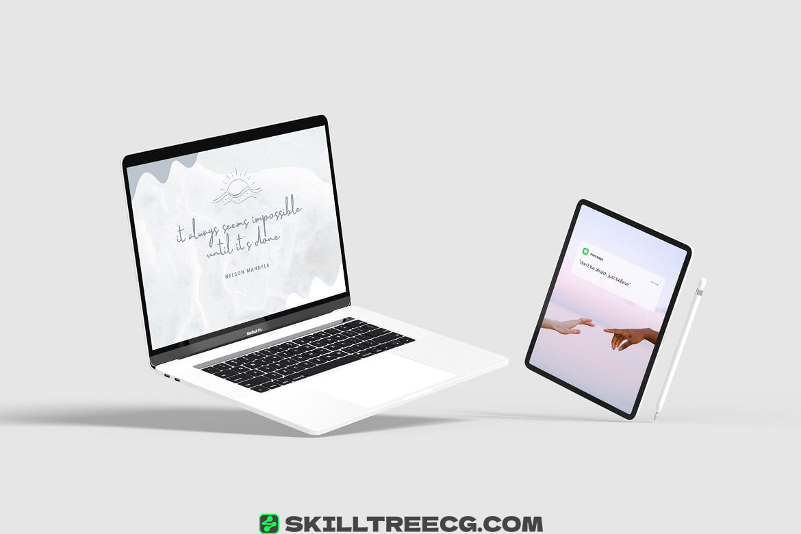 图片[2]-Macbook and iPad Pro Mockup（984563）-技能树